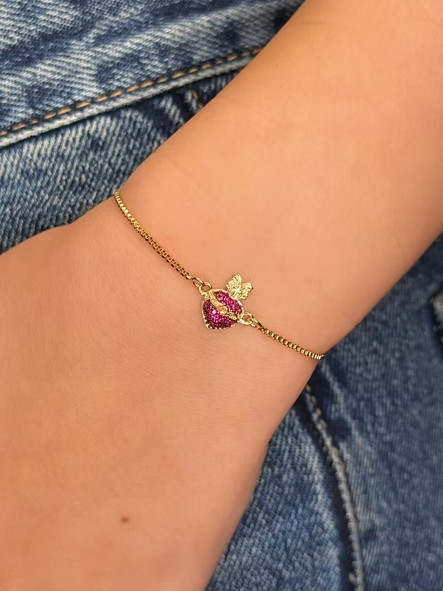 Pulseira Sagrado Coração de Jesus