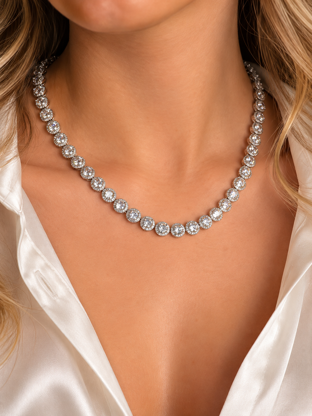 Colar Riviera Grace Cristal