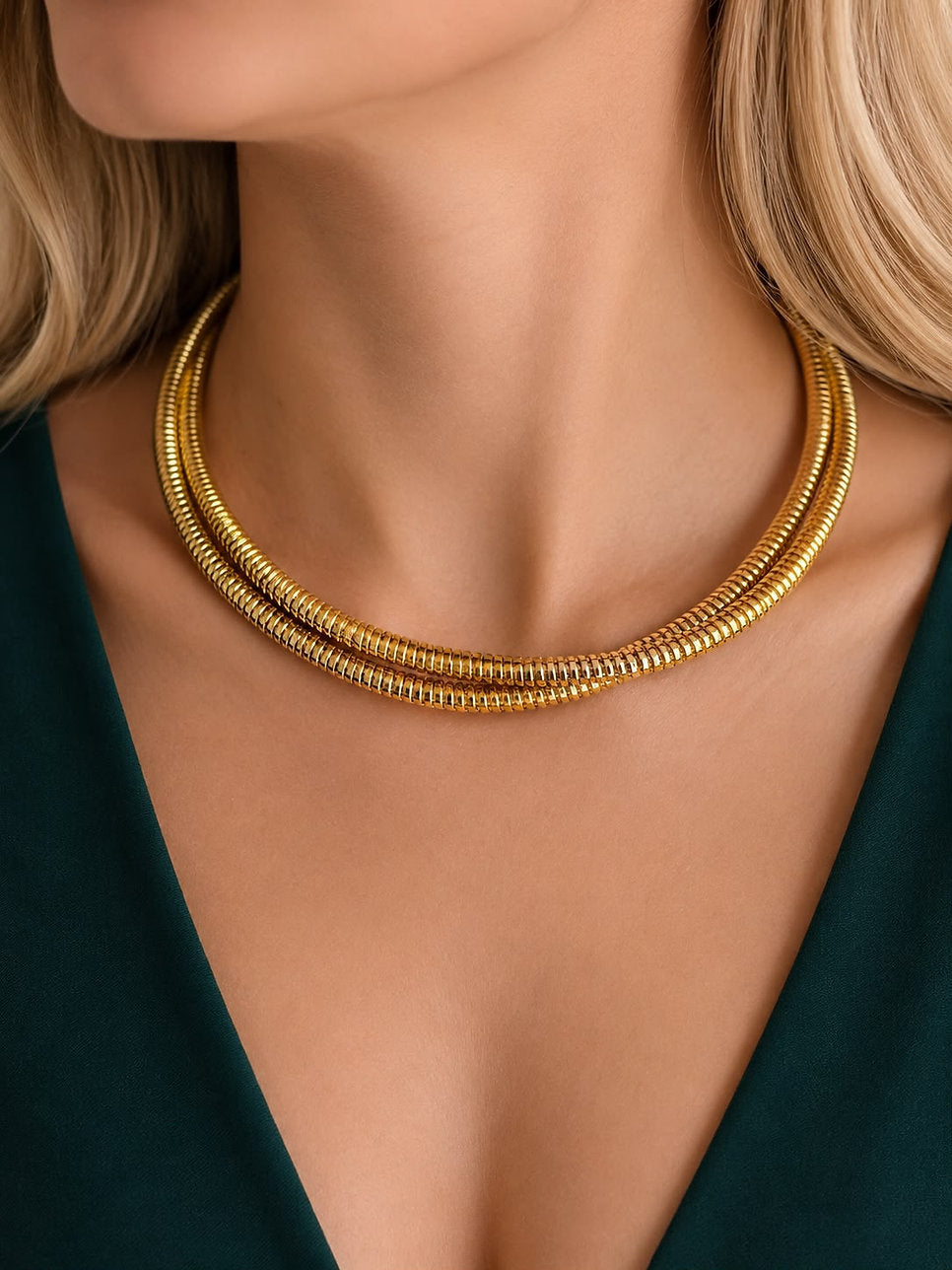 Colar Farah Dourado