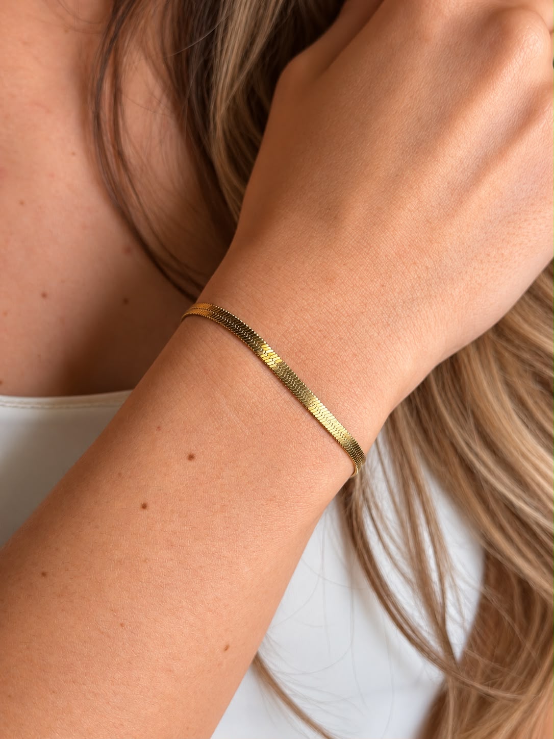 Pulseira Skin Gold