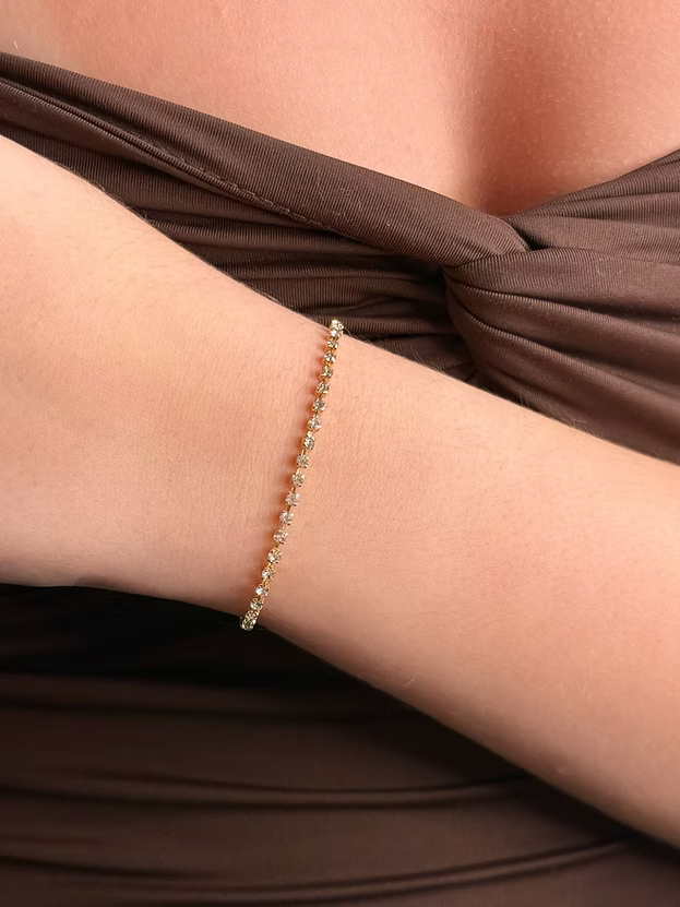 Pulseira Riviera Ultra Slim Cristal