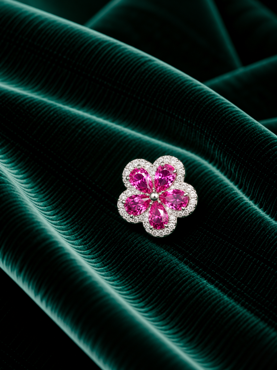 Pingente Pink Flower