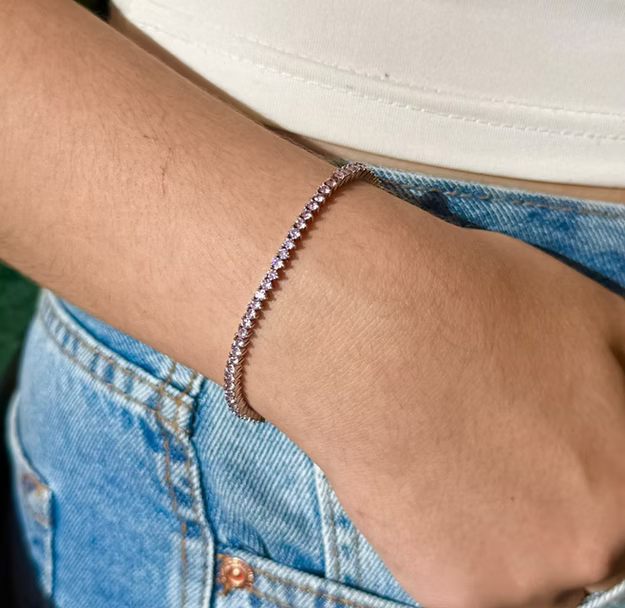 Pulseira Riviera Baby Pink
