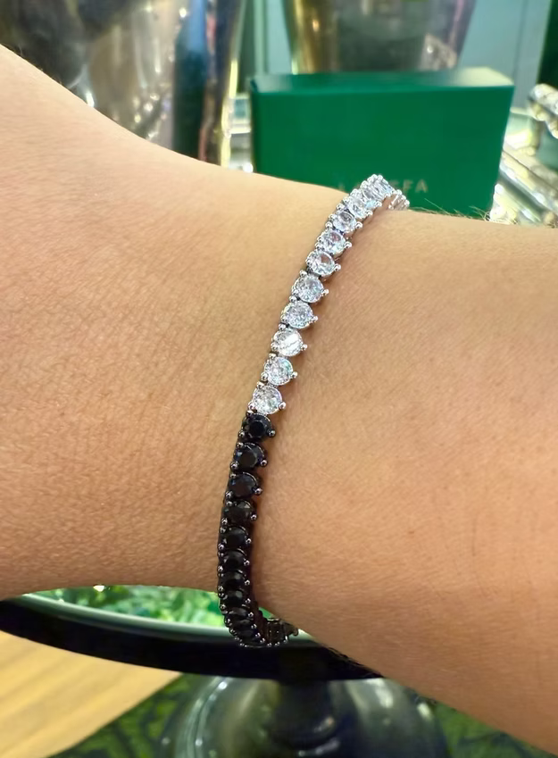 Pulseira Riviera Black & White