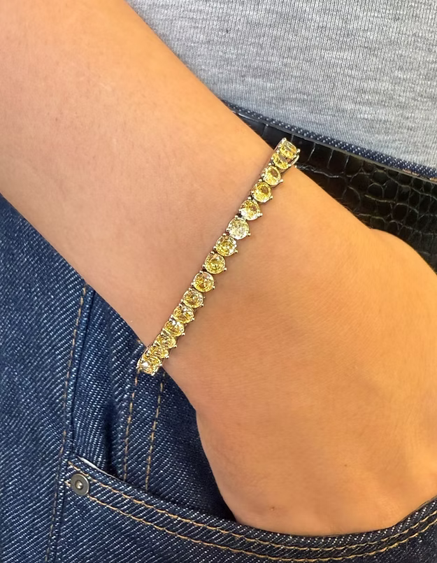 Pulseira Riviera Citrino