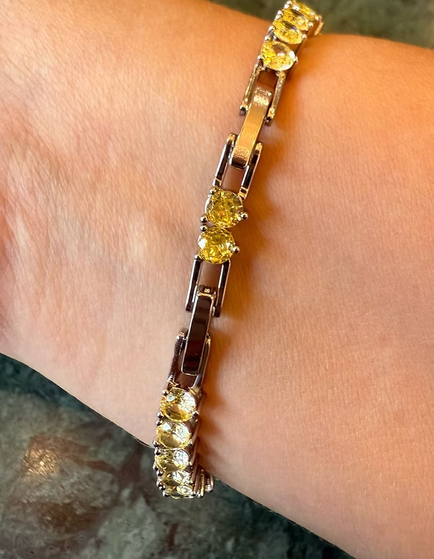 Pulseira Riviera Citrino