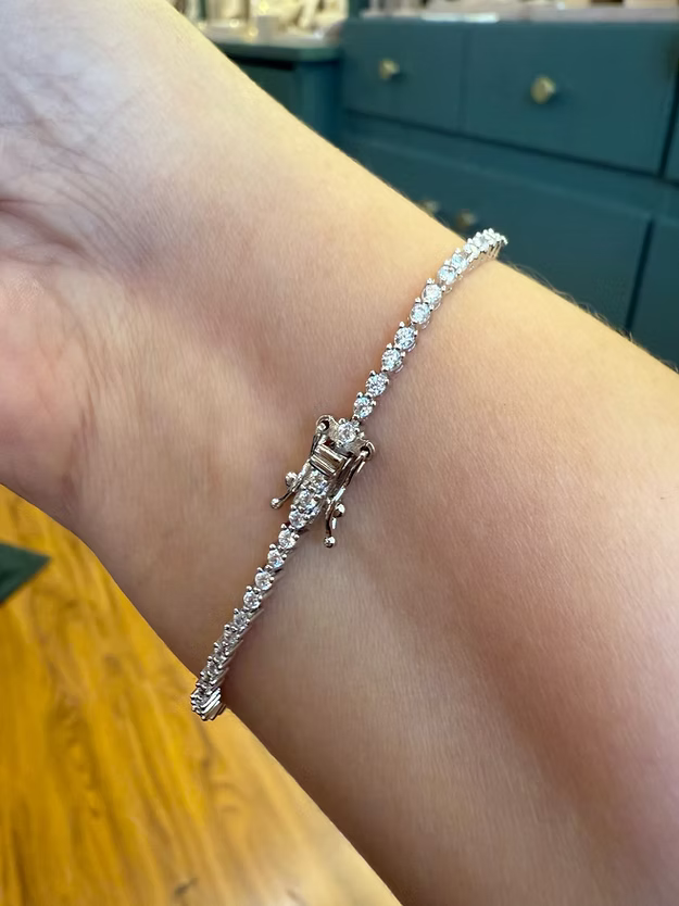 Pulseira Riviera Slim Prata 925