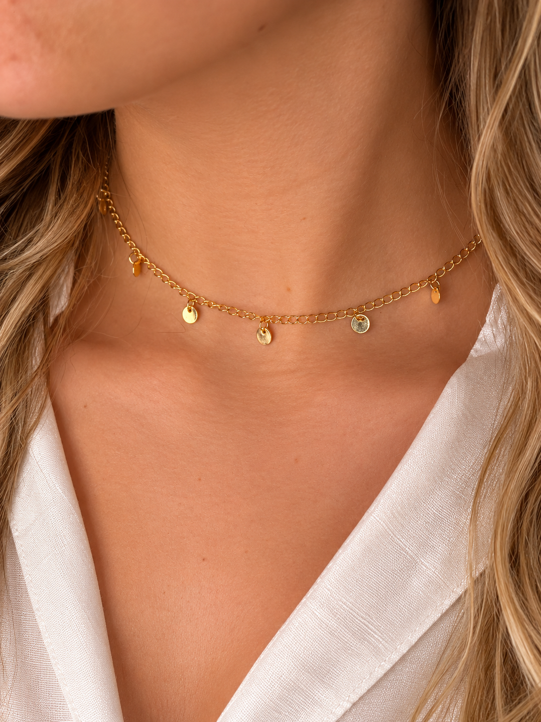 Choker Medalhinhas