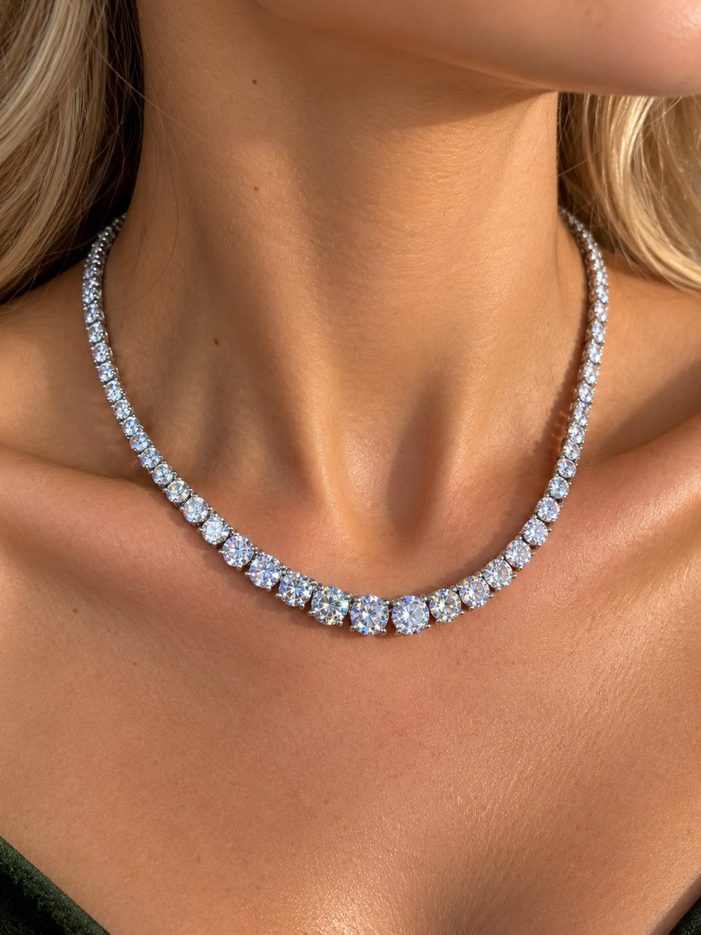 Colar Riviera Diamond Degradê