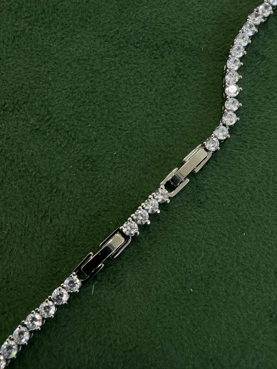 Colar Riviera Cristal 3mm