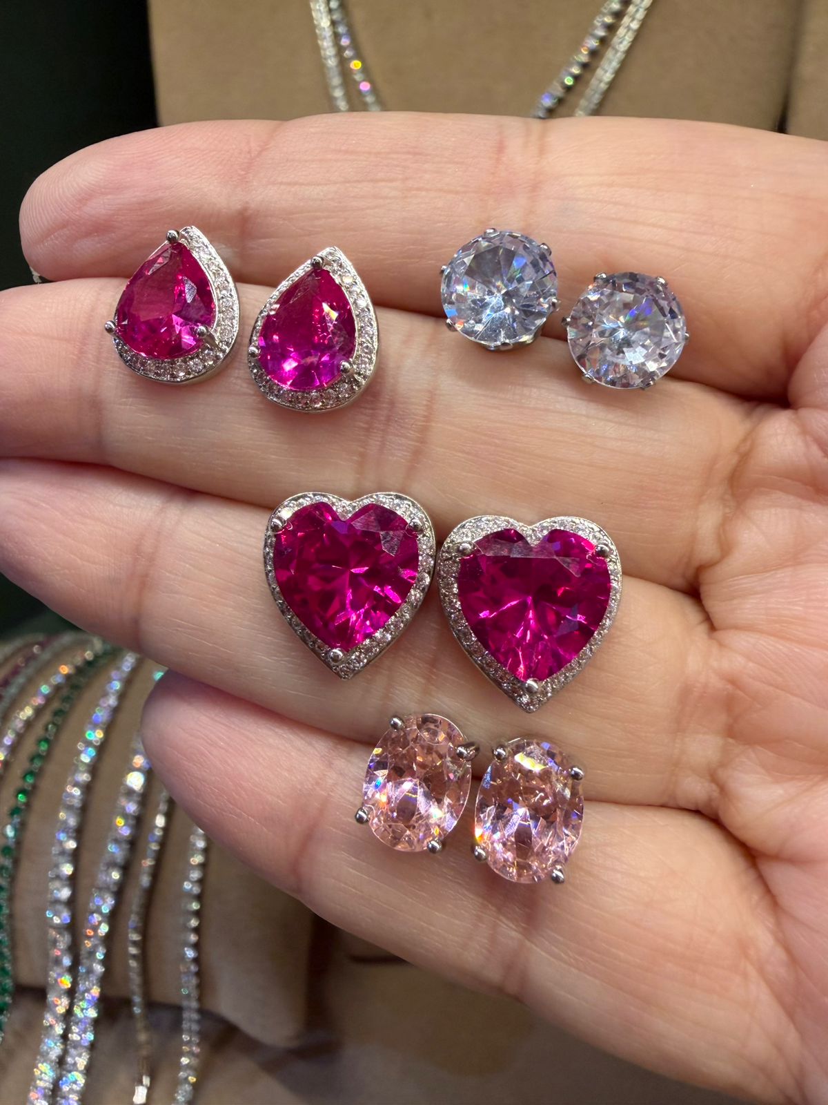 Kit Brincos Pink